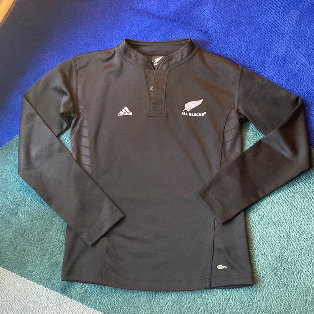 Vintage All Blacks Women’s Long Sleeve Climacool Rugby Jersey